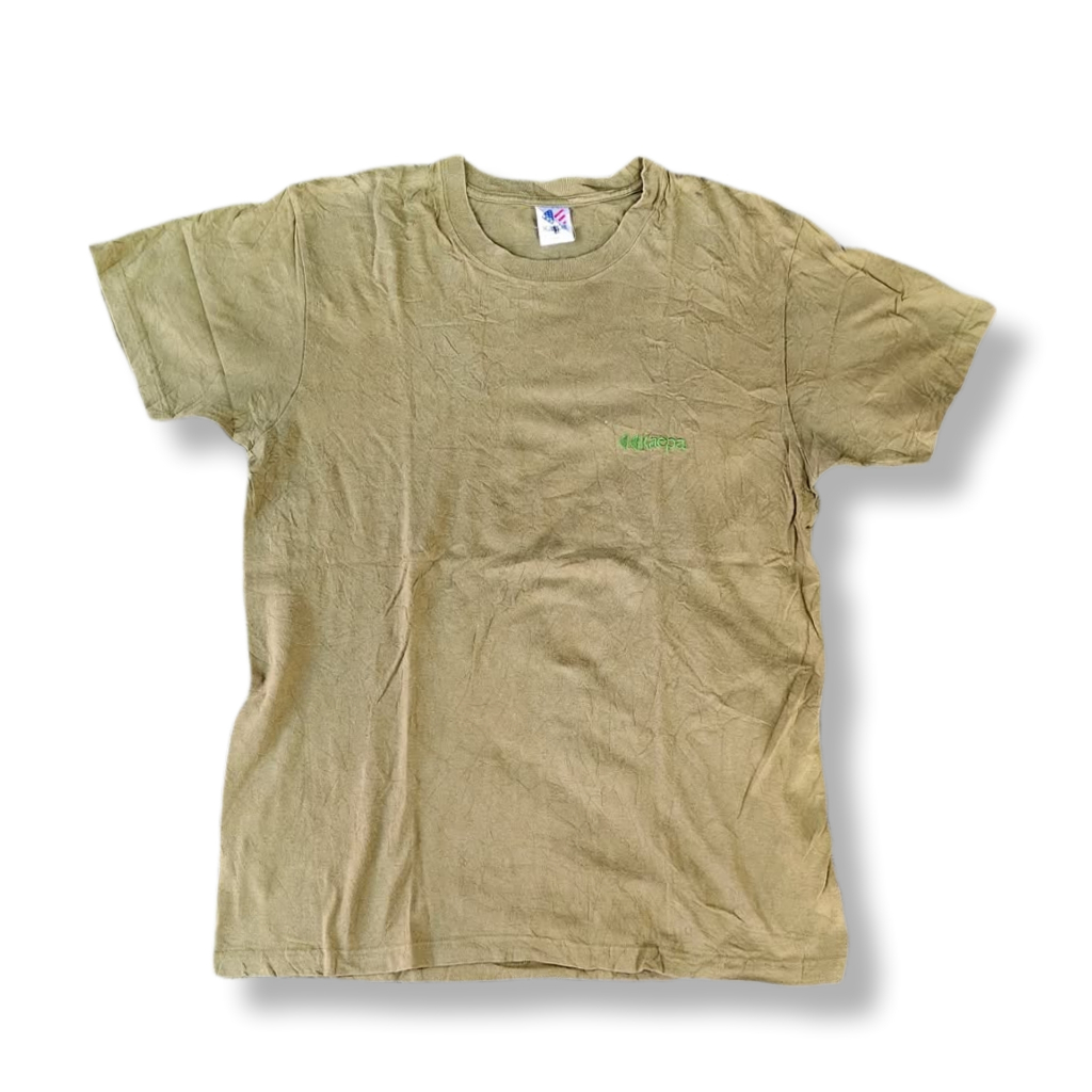 KAEPA SMALL LOGO GREEN T-SHIRT | KAOS | MNZA