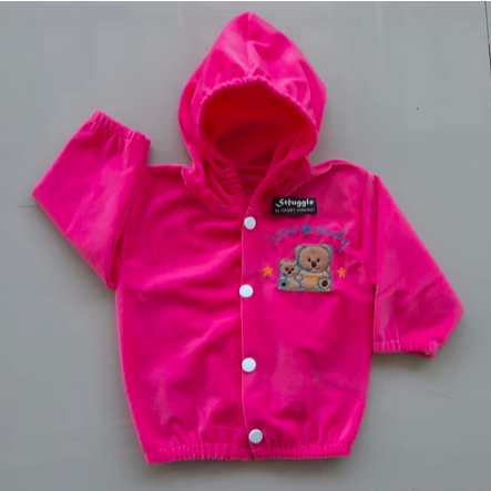 Jaket bayi perempuan 0-6 bulan perlengkapan baby kado kelahiran bayi bagus murah