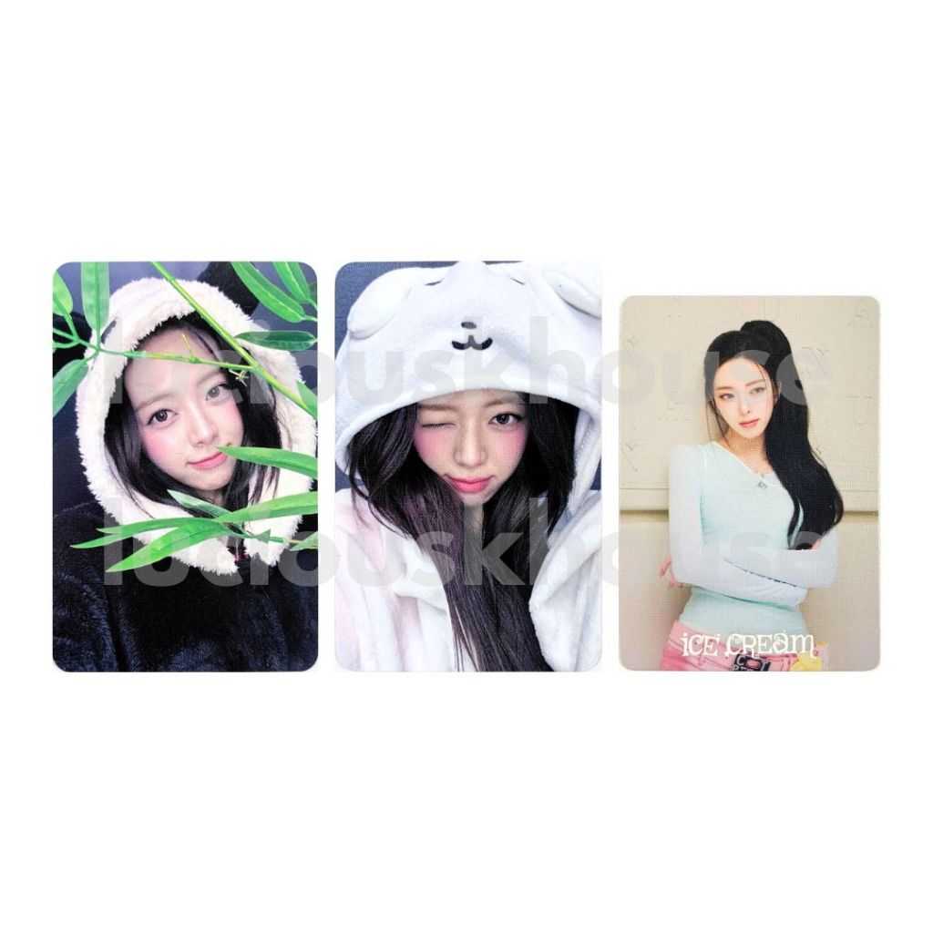 [sharing] YUNA (ITZY) 1st Mini Album - ICE CREAM Photocard Benefit ( Apple Music Appmus / Makestar L