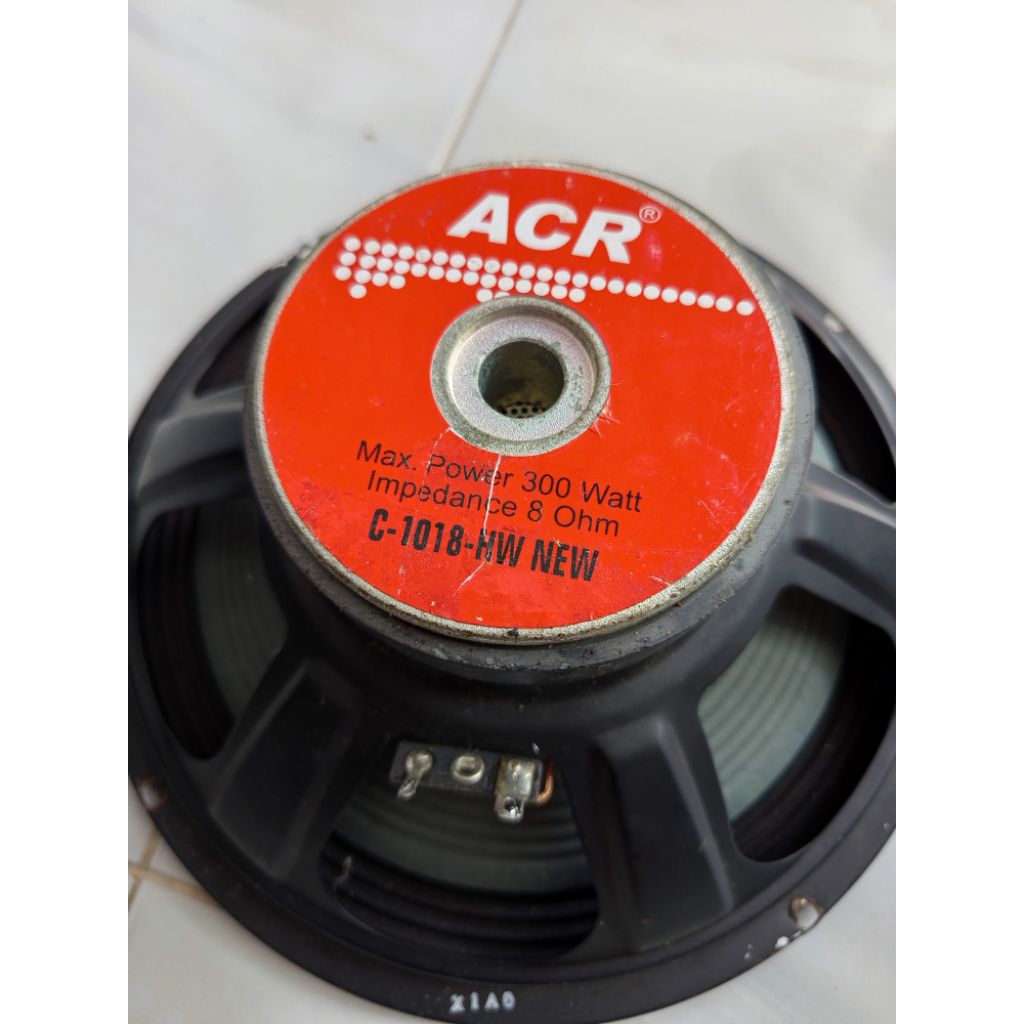 Speaker ACR 1018 second/bekas normal