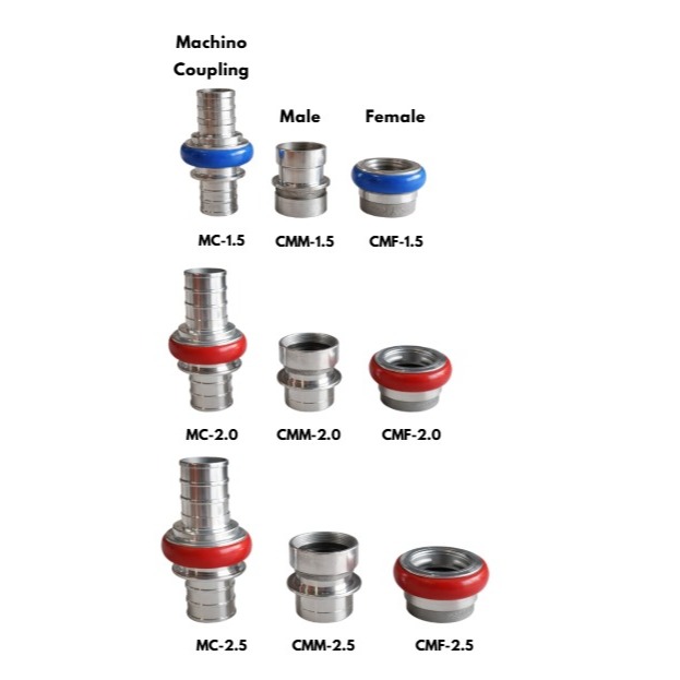 APIGUARD FIRE HOSE COUPLING 2,5 ''/ MALE & FEMALE 2,5 inch KOPLING SELANG PEMADAM API