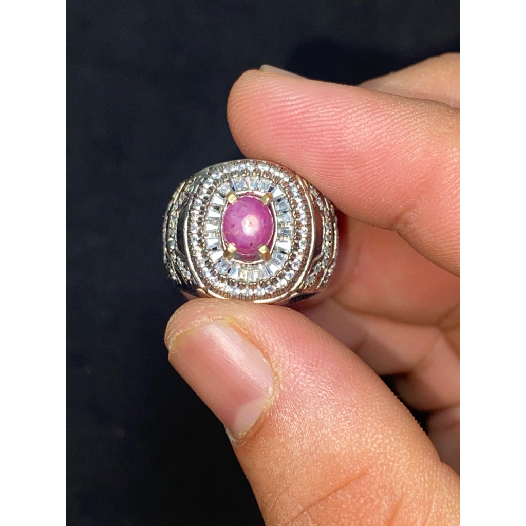 NATURAL RUBY STAR HC TANZANIA