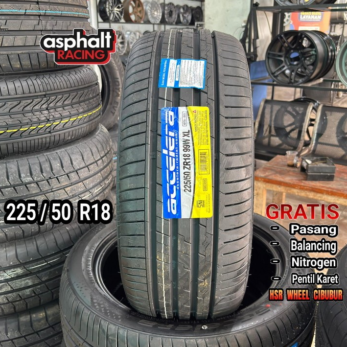 Ban Mobil Tubles Ukuran 225 50 R18 Merek Accelera Iota Evt Ban Mobil R18 225/50