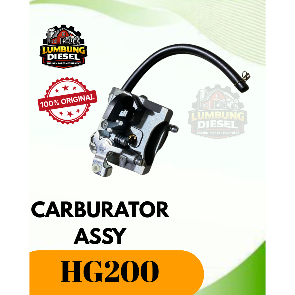 Carburator Assy HG200 Original / Karburator HG200 Mesin Semprot Hama / Carburator Assy HG 200 4 Tak 