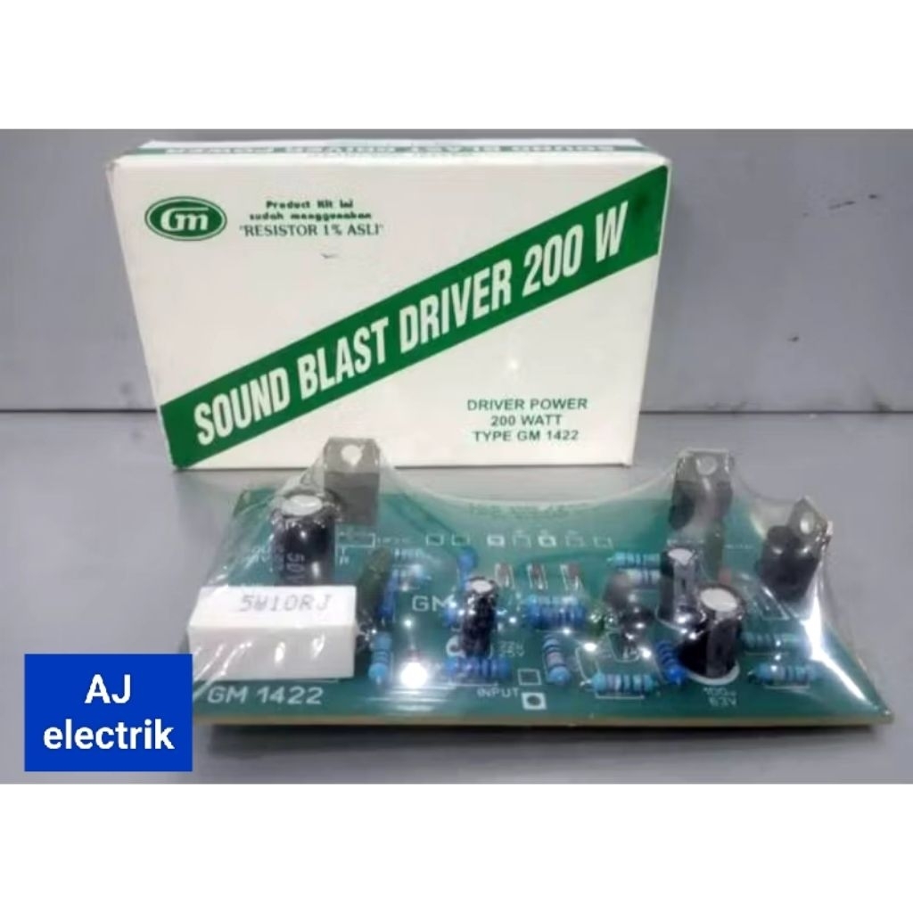 KIT POWER DRIVER AMPLIFER SOUND BLAST 200Watt. Kualitas Terbaik Untuk Audio