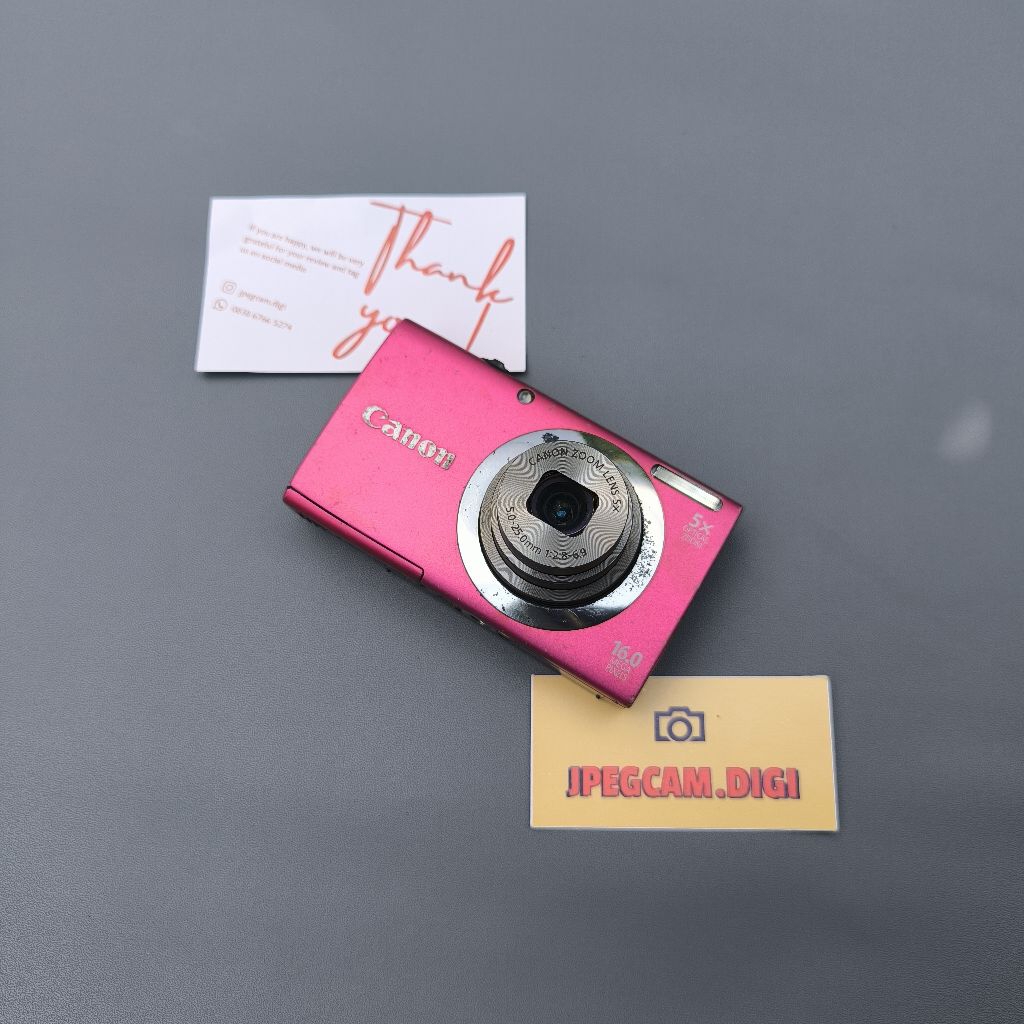 DIGICAM KAMERA DIGITAL CANON POWERSHOT A2300HD PINK