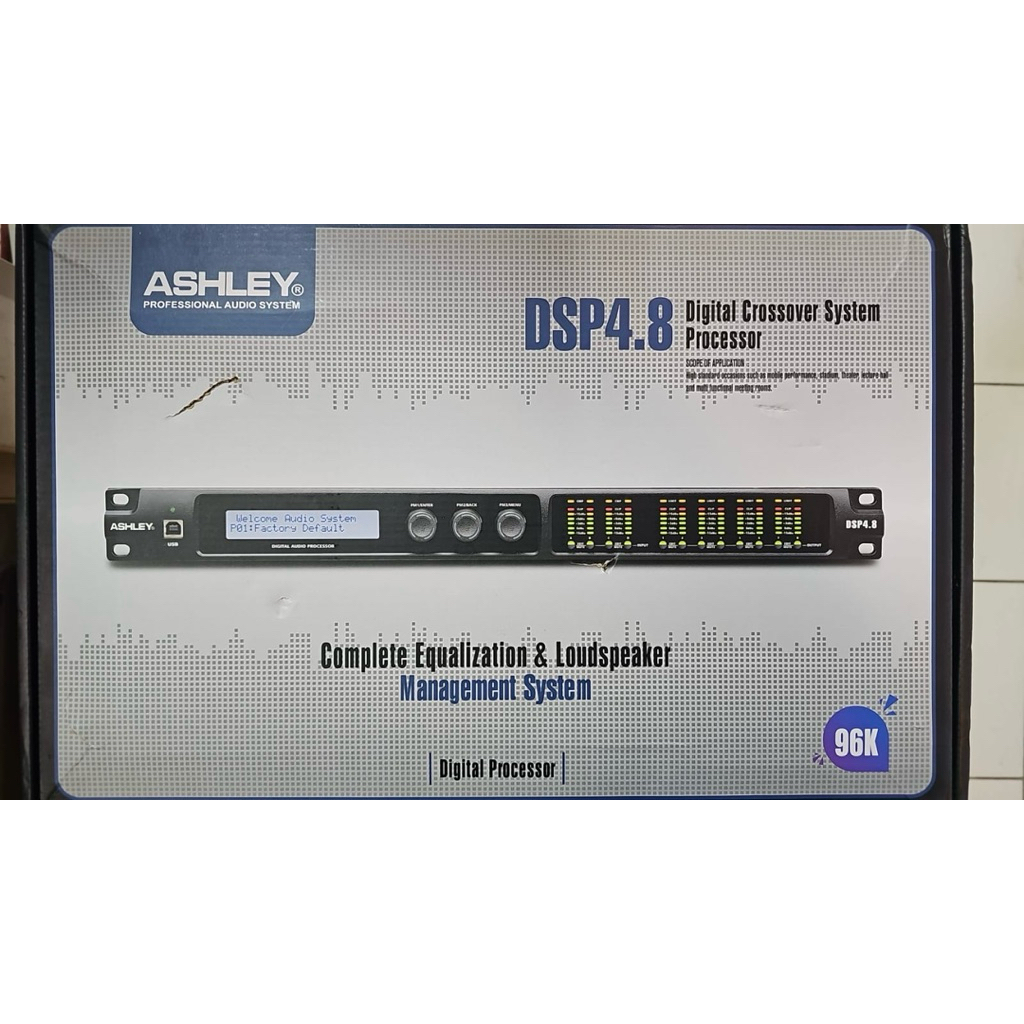 Speaker Management Ashley DSP 4.8 DSP4.8 DSP-4.8 Original