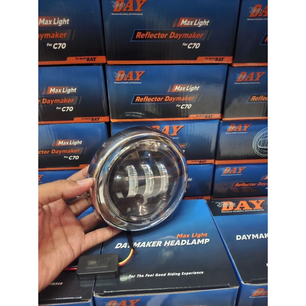 DAYMAKER C70 LAMPU DEPAN C70 BILEDC70 DAYMAKER PITUNG DAYMAKER OLONG