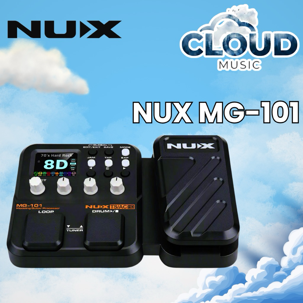 NUX MG101 MG-101 MG 101 MULTI EFFECT PROCESSOR