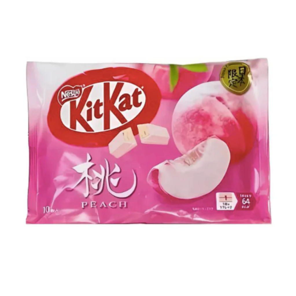 [READY] Kit Kat Mini Peach 9pcs Original Japan | Snack Coklat Jepang Kitkat Limited edition Japan on