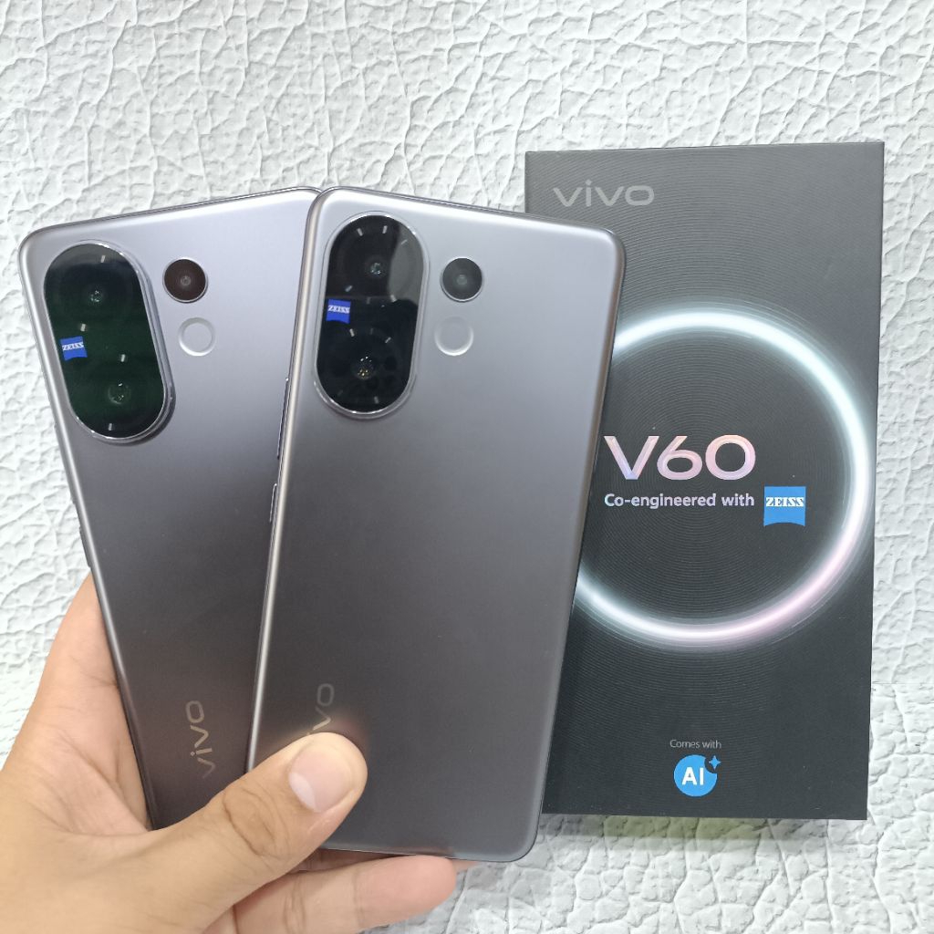 VIVO V60 5G 12/512GB 12/256GB 8/256GB HP BEKAS SECOND SEKEN FULLSET