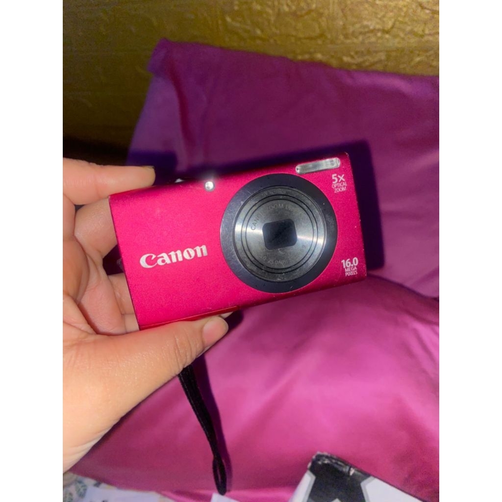Digicam Canon powershoot 2300 pink