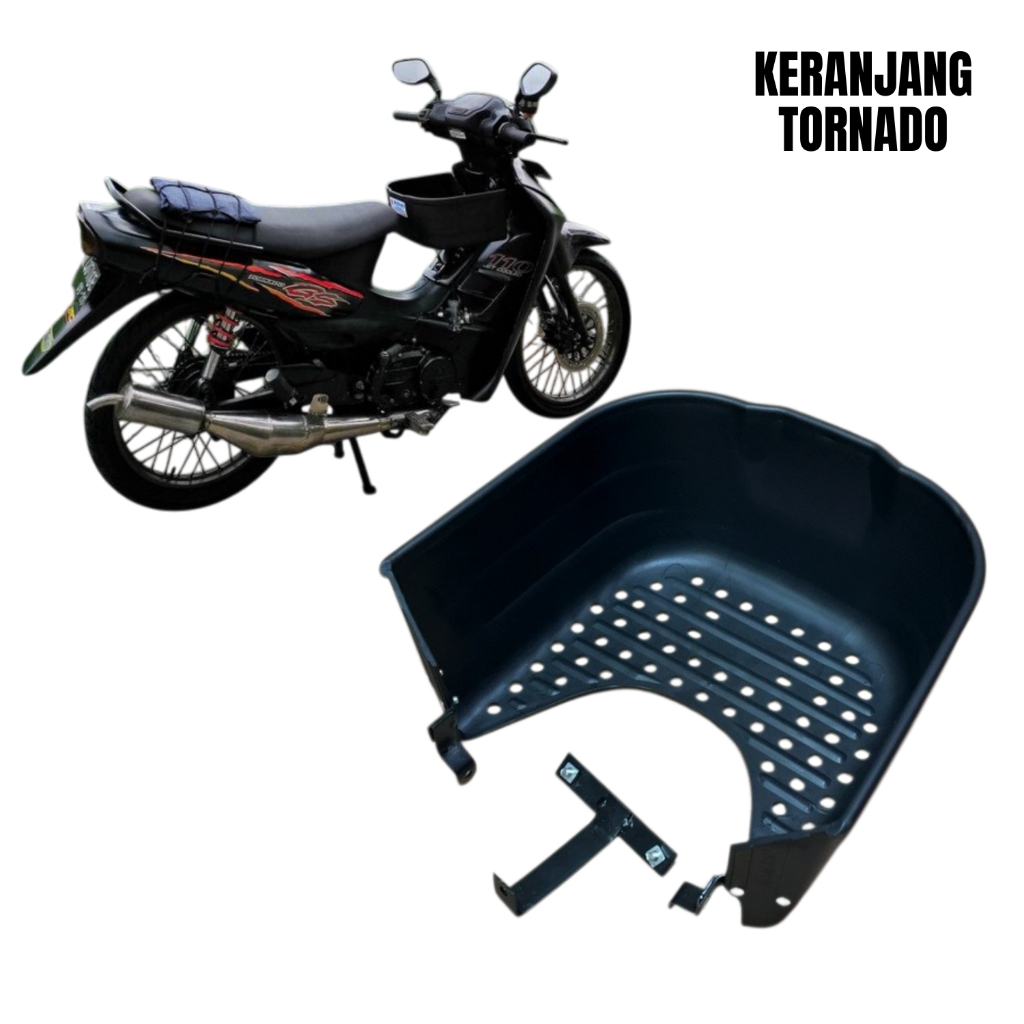 KERANJANG TENGAH TORNADO | keranjang kranjang bagasi tengah plastik suzuki tornado GS GX 110 shogun 