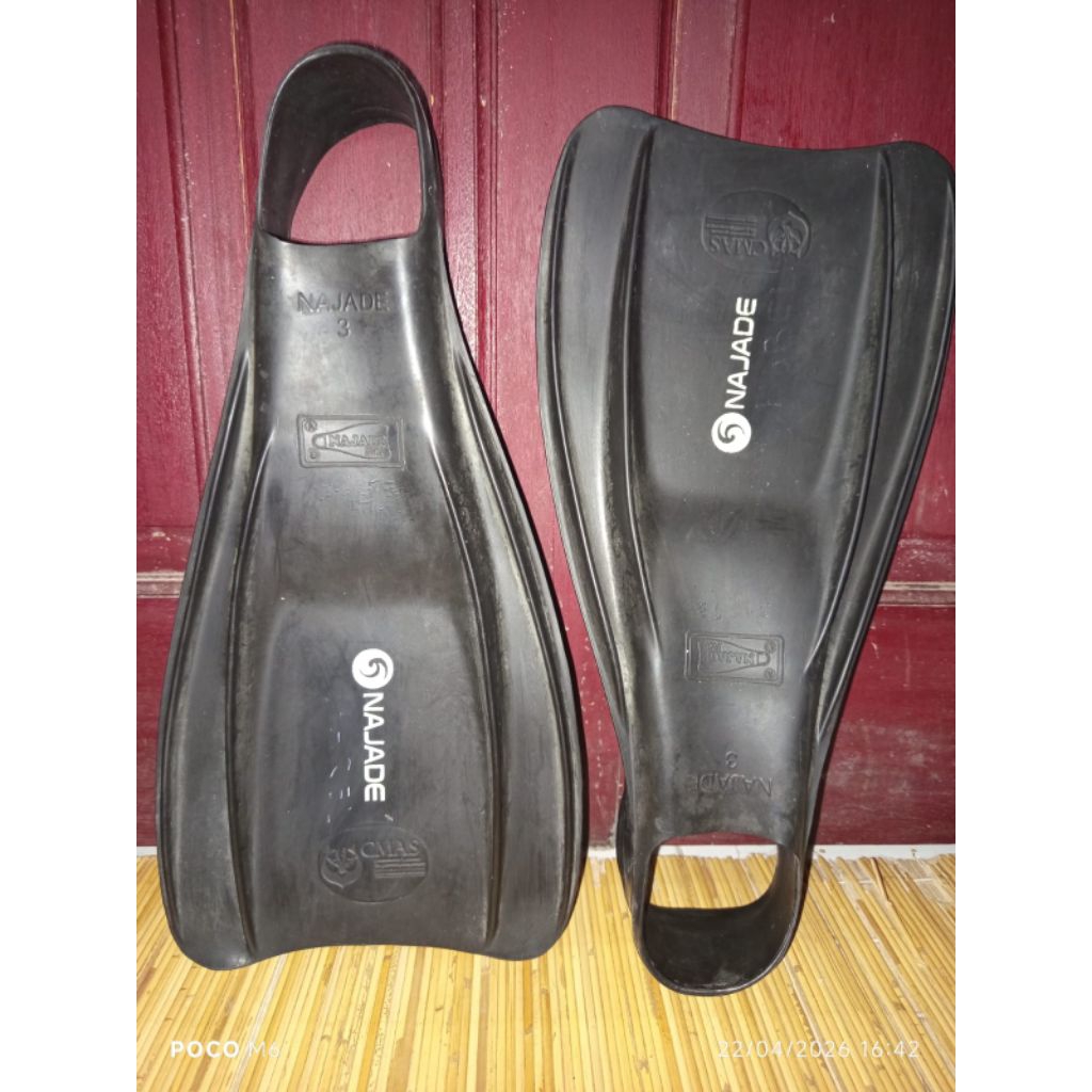Fin Najade Iron no 3 ( 40-42 ) Kaki katak Najade iron no 3 second