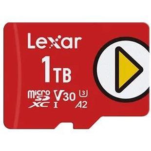 LEXAR PLAY UHS-I U3 V30 A2 1TB MICROSDHC MICROSDXC MEMORY MICROSD CARD LMSPLAY001T-BNSNG