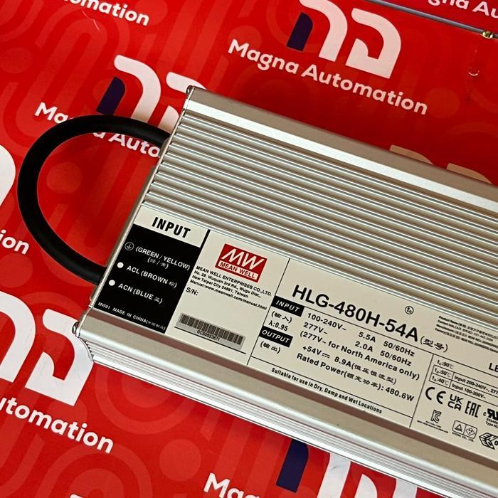 HLG-480H-54A MEAN WELL Power Supply MEAN WELL LED Driver
