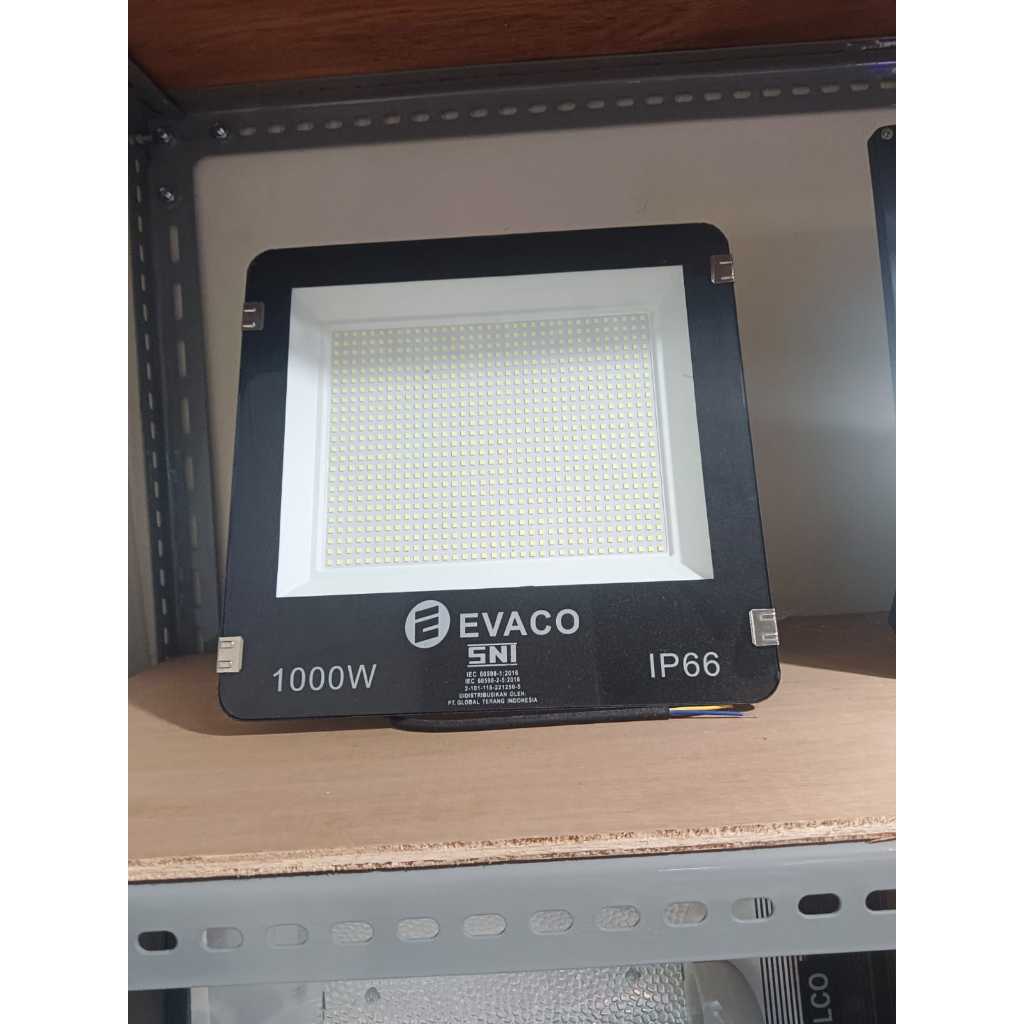 EVACO LAMPU SOROT LED 1000W / KAP LAMPU TEMBAK LED 1000 WATT