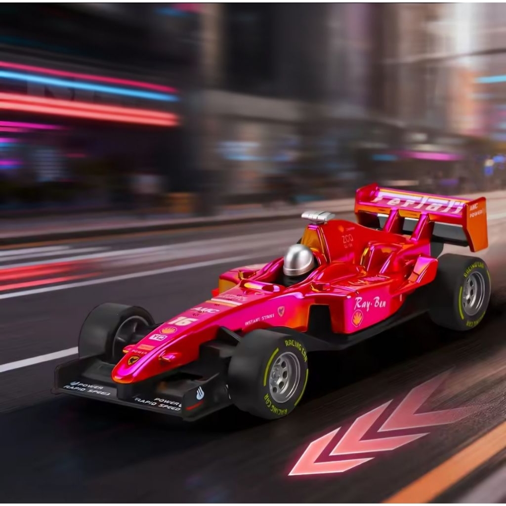 Mobil Diecast Formula 1 Miniatur Mainan Anak Model Balap Modern