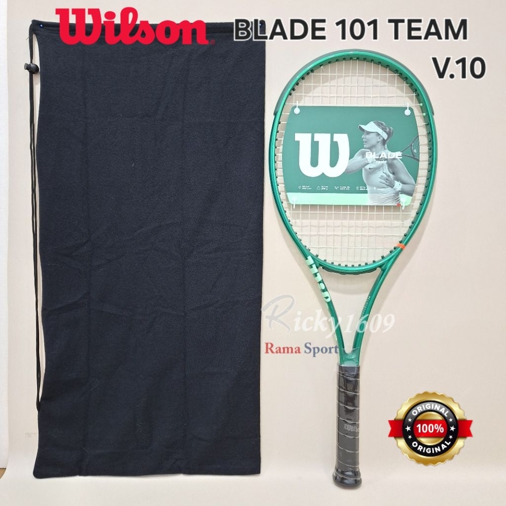 RAKET TENIS WILSON BLADE 101 TEAM V10 (RESPONSIVE CONTROL) ORIGINAL WILSON