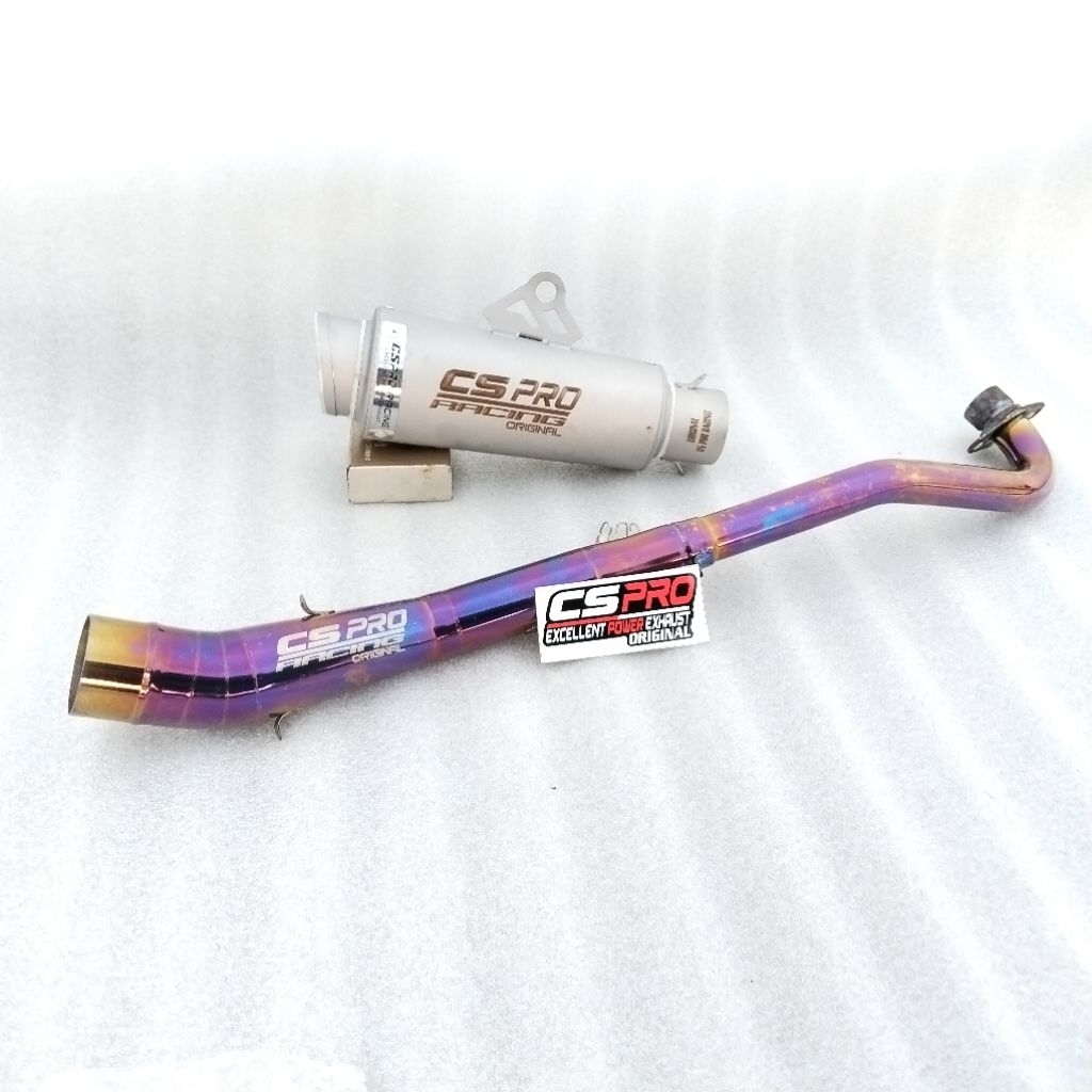 Knalpot racing tr 1 sanblast original Cs pro knalpot shogun Jupiter kharisma supra vega