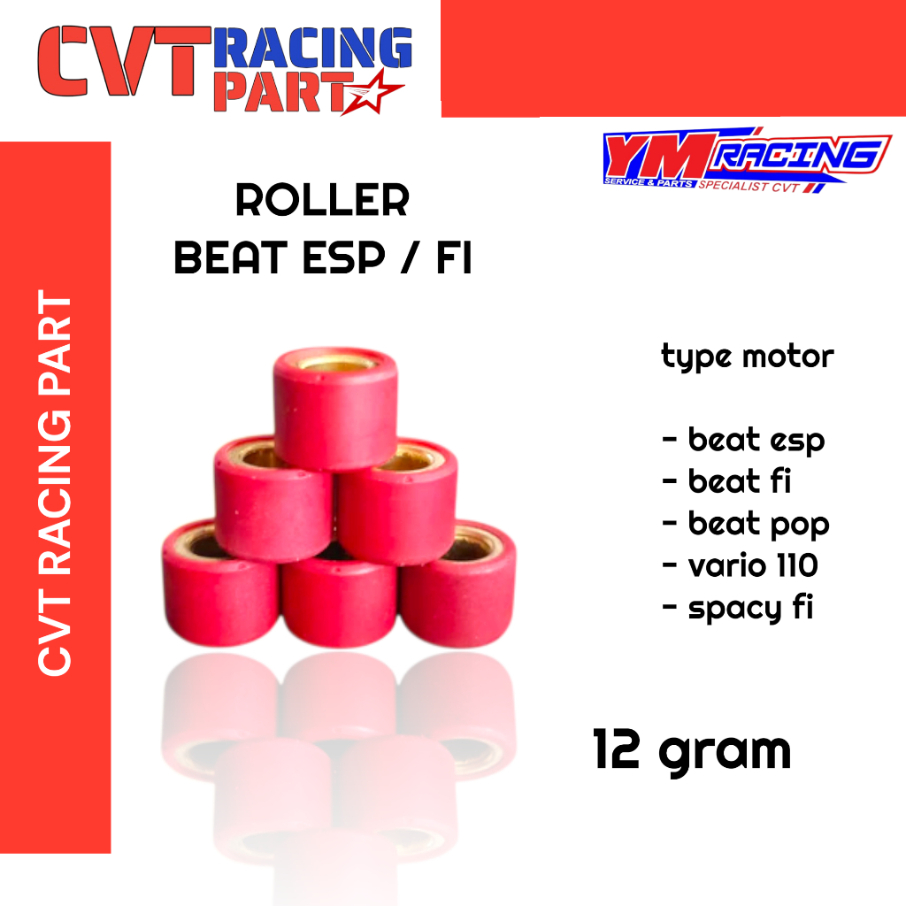 ROLLER/LOLER BEAT FI 12 GRAM 1 SET ISI 6 BUTIR / ROLLER 12 GRAM BEAT ESP | ROLLER 12 G SCOOPY FI/ESP
