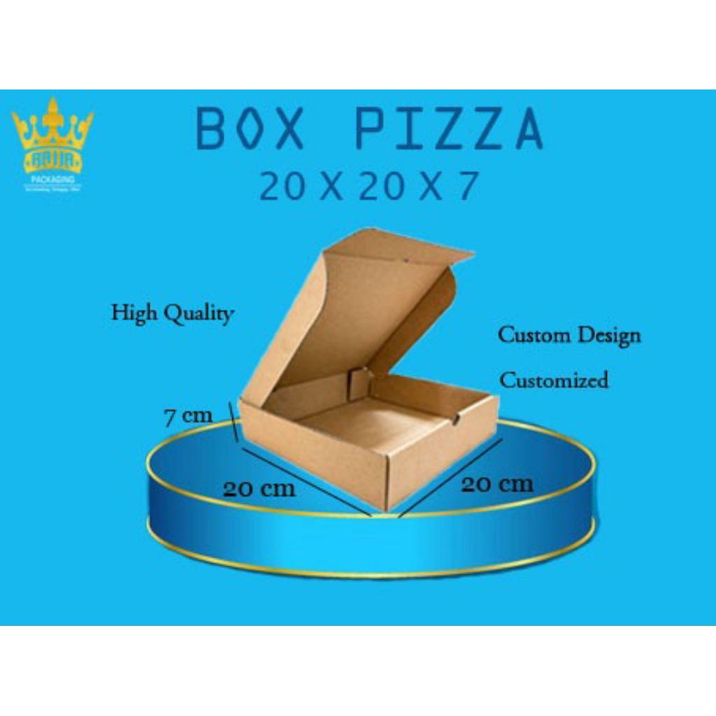 Box Pizza / Kardus Pizza 20x20x7