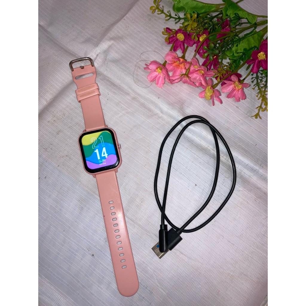 preloved smartwatch BOZLUN wanita (free casan)