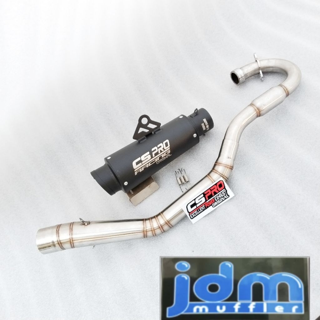 Original Cs pro knalpot racing crf 150 klx wr type tr 1