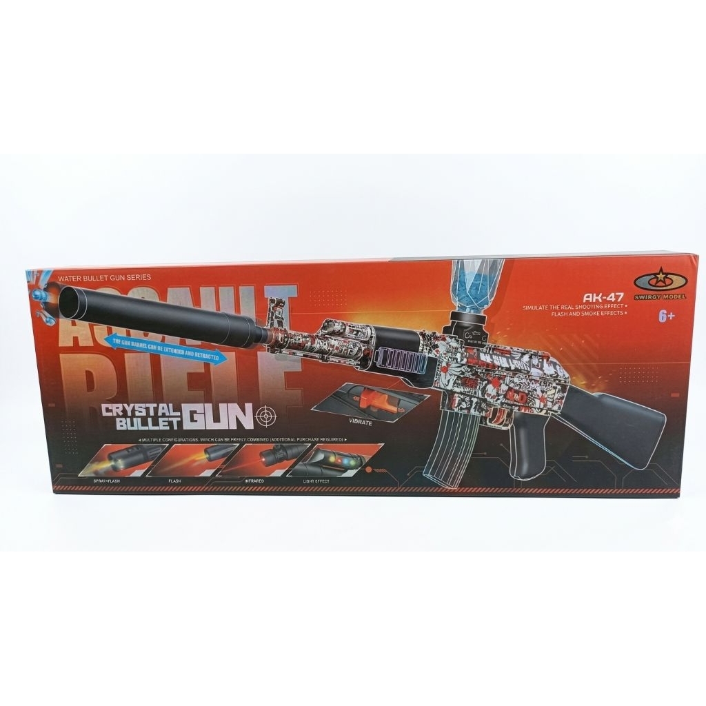 MAINAN PISTOL CRYSTAL BULLET GUN AK47
