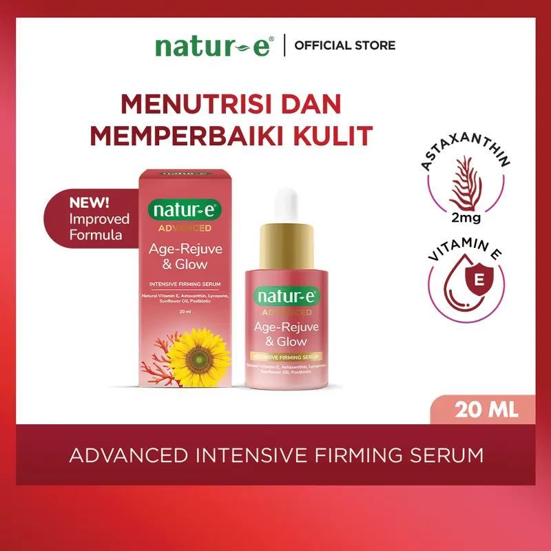 Natur-E Advance Intensive Firming Serum 20ml ll White Radiant Miracle Booster Serum 20ml