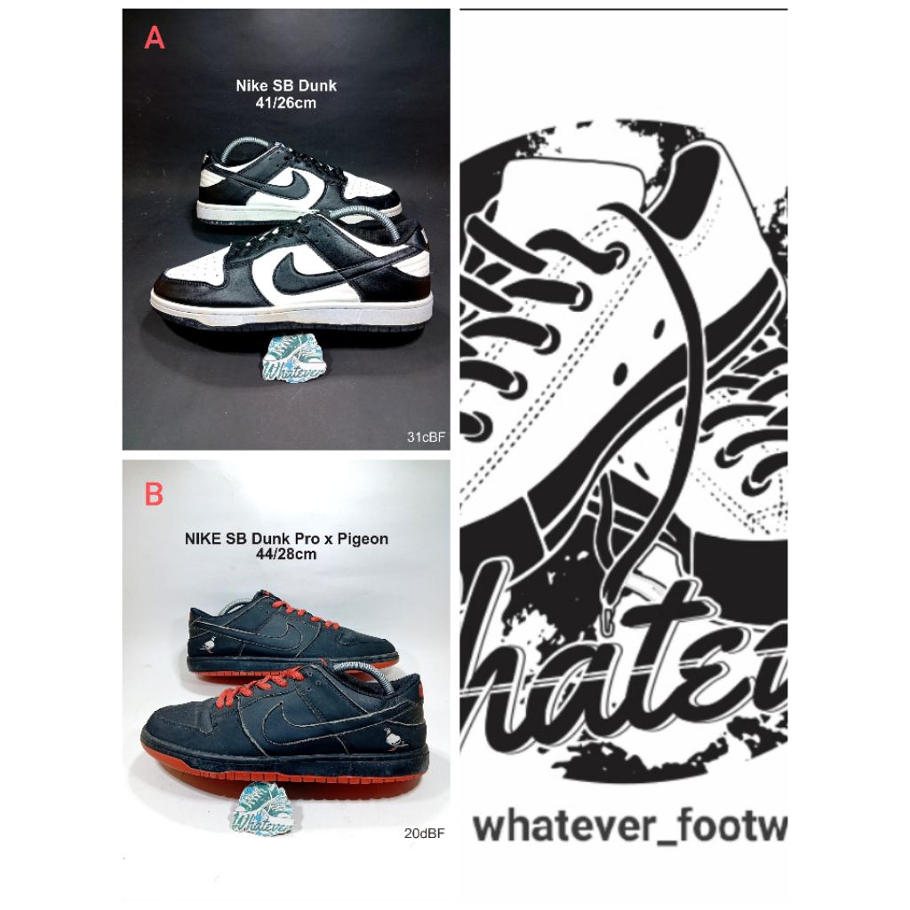 Sepatu Second dunk