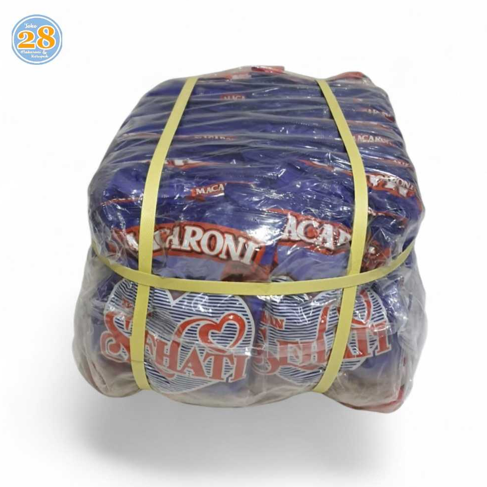 [Bal] Makaroni Makroni Coklat Mentah Mekar Besar Sehati 500 gr x 20 pak