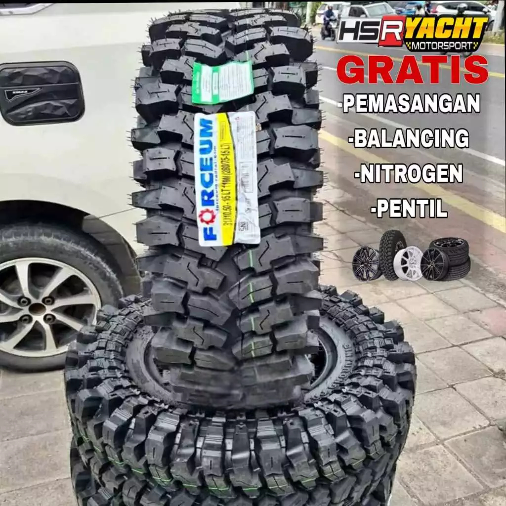 Jual Ban Mobil 31 10,5 R15 FORCEUM BINTURONG PRO-X 31 10,5 R15