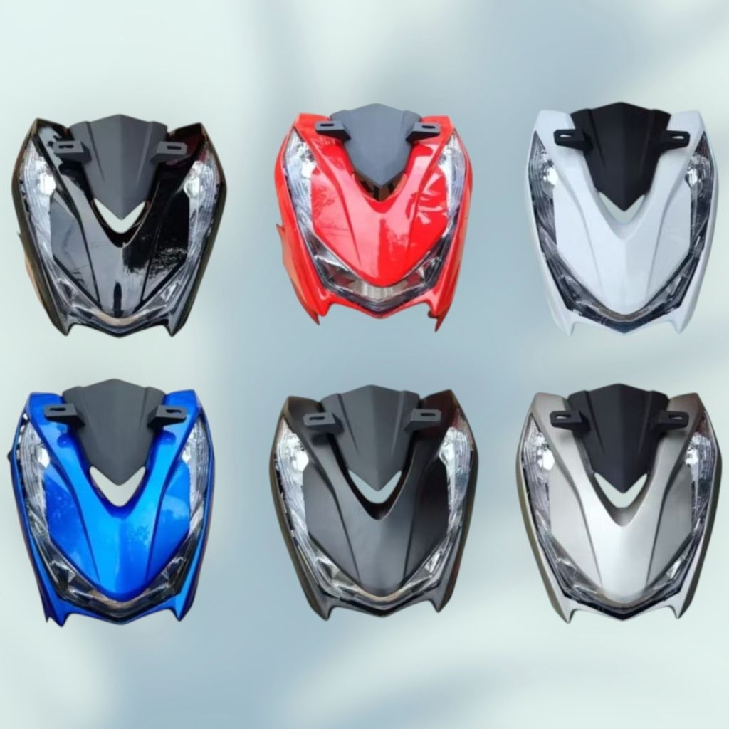 TAMENG DEPAN FULL SET REFLEKTOR BEAT DELUXE 2020-2023 | BODY BODI COVER LAMPU DEPAN  FULSET HONDA BE