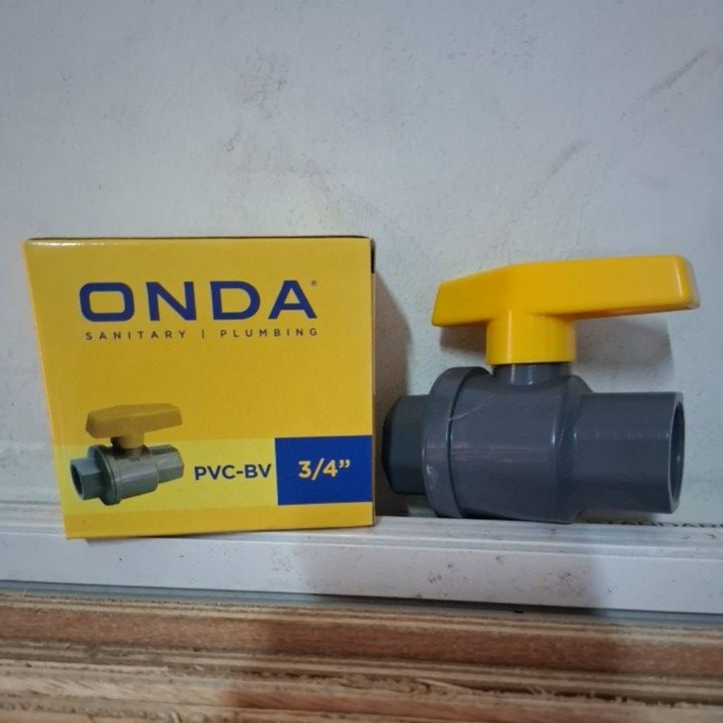 ONDA Ball valve pvc 3/4 inch