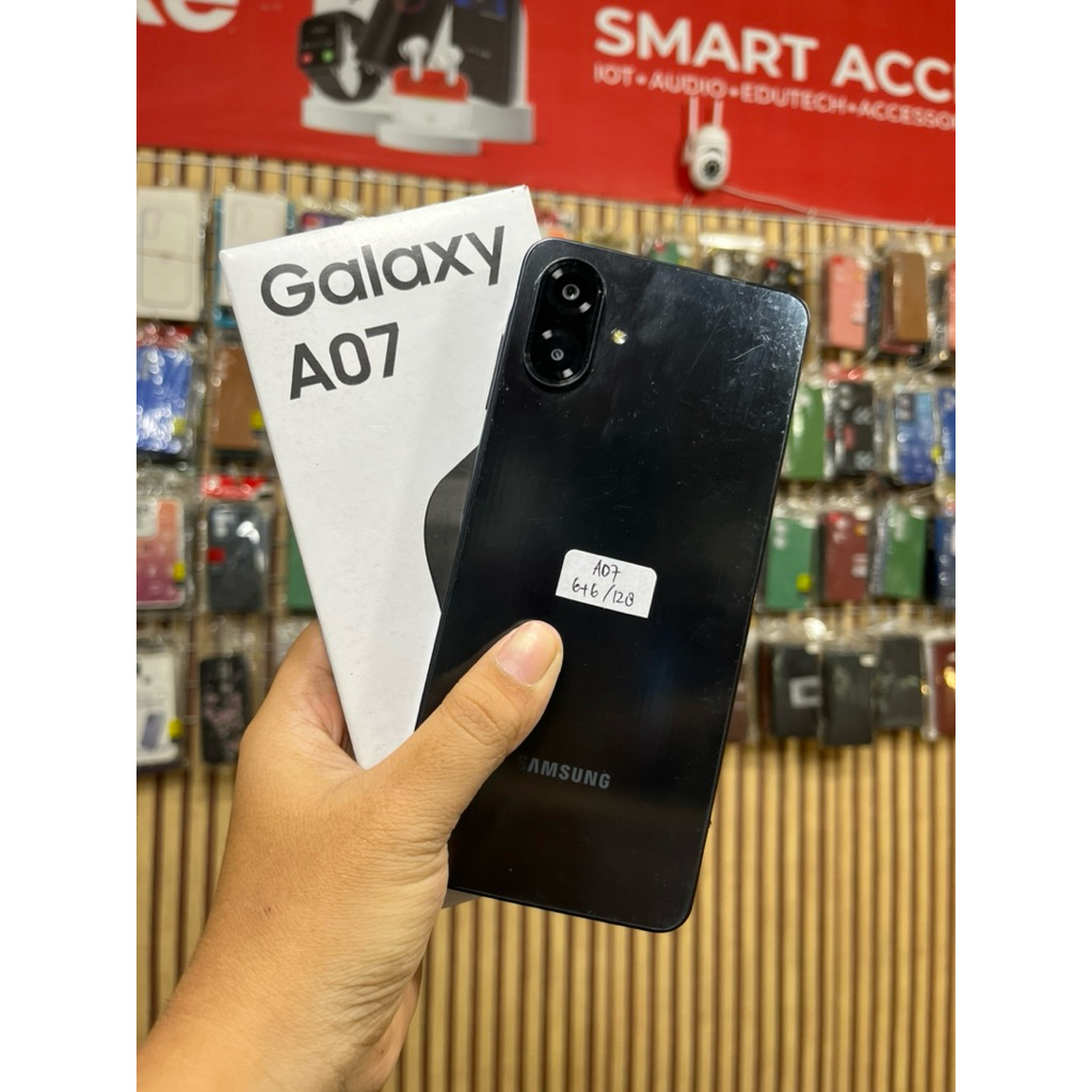 HP BEKAS SAMSUNG A07 RAM 6+6/128 GB