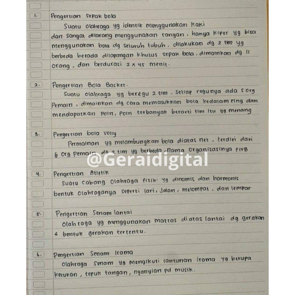 Jasa tulis tangan manual rapi murah cepat (JPG/FISIK)