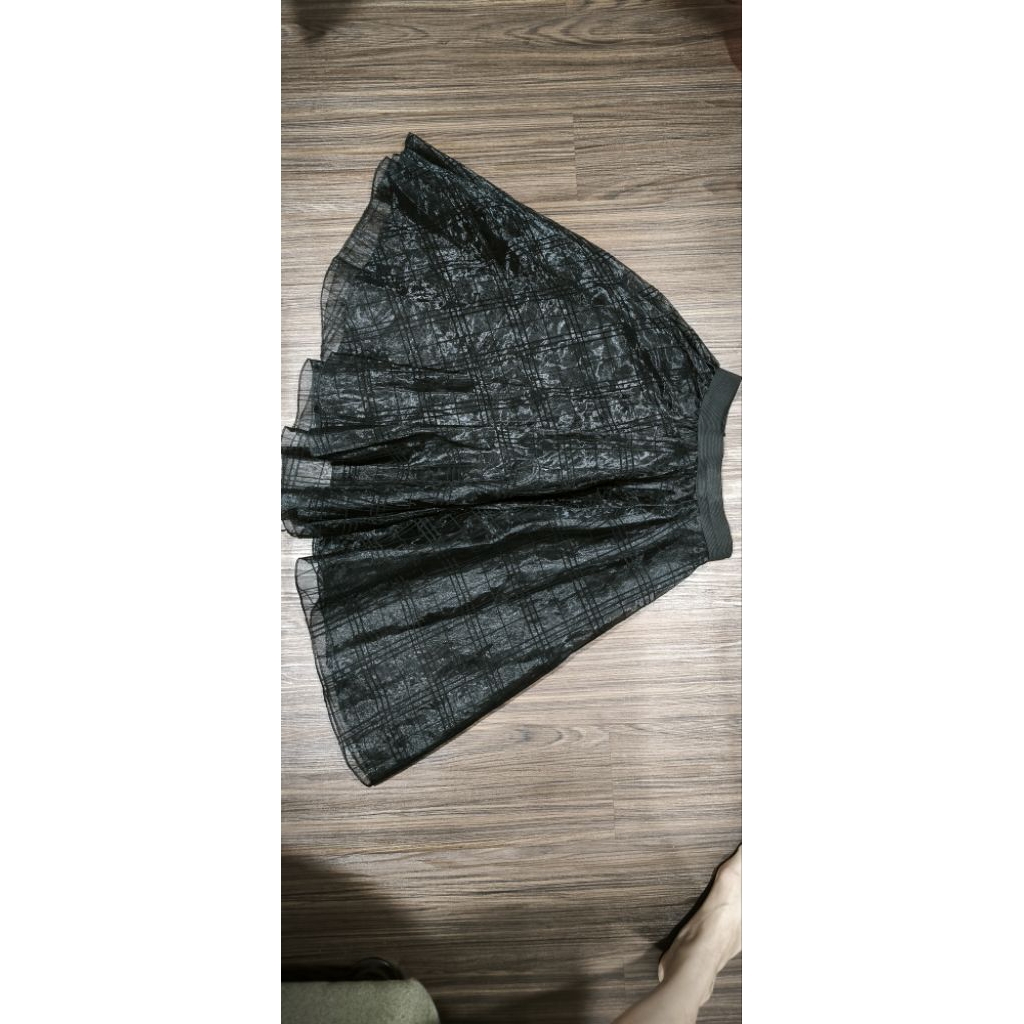 rok organza double layer preloved allsize