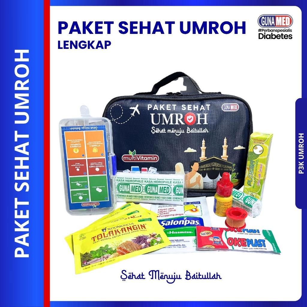 [PILIHAN TERBAIK] PAKET P3K UMROH LENGKAP / P3K KIT UMROH / PAKET P3K GUNAMED