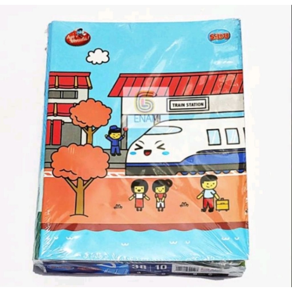 ( ECERAN ) Sidu Buku Tulis 38 Lembar RANDOM