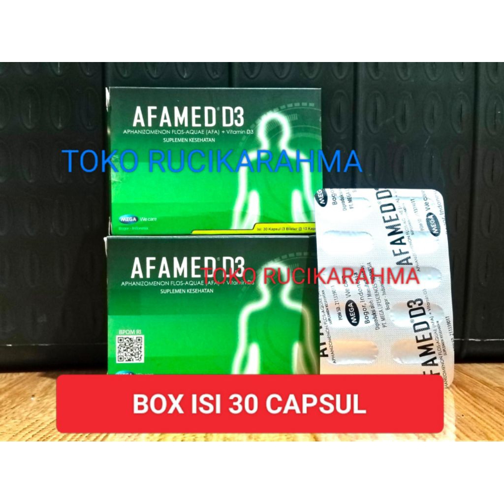 Afamed D3 vitamin BOX 30 Capsul