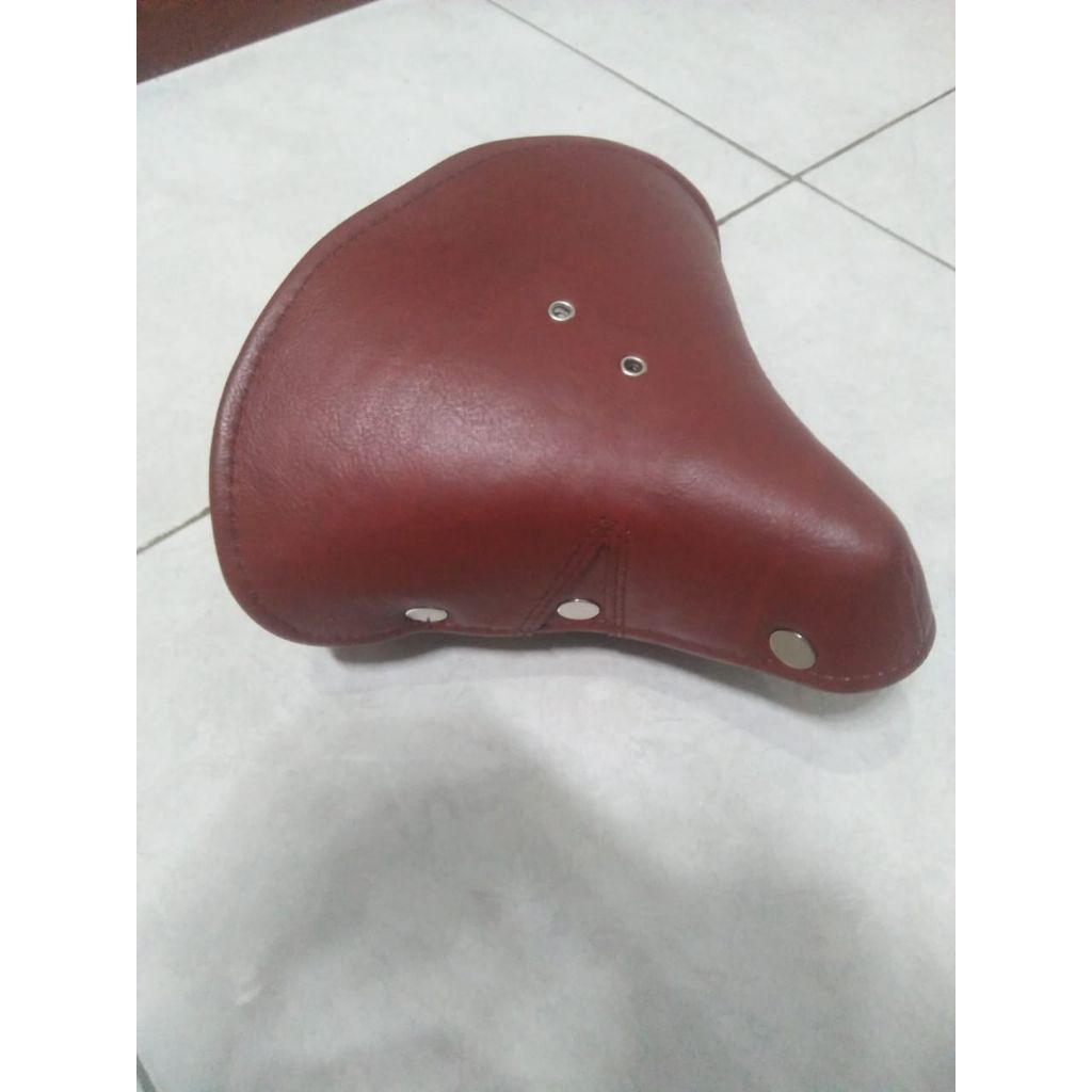 sadel parkit simplex kulit asli