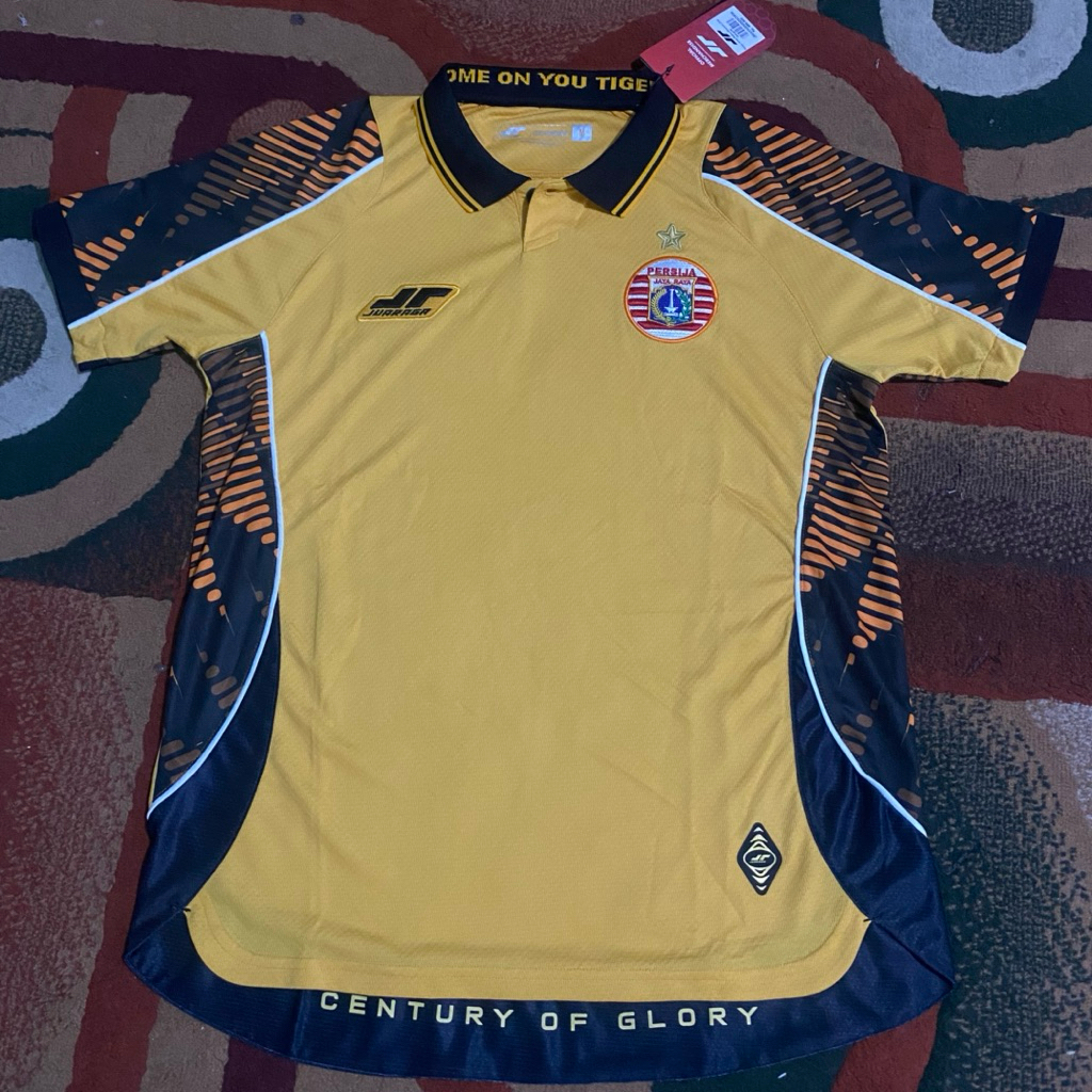 Jersey Persija Jakarta Stadium Version Replica 2025 2026 Alternate Orange Original