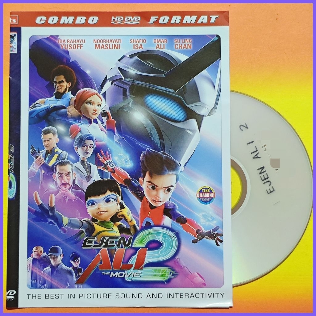 Kaset Film Kartun Animasi Ejen Ali 2 HD