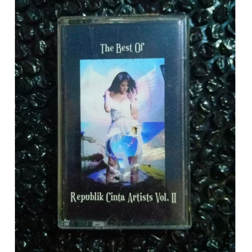Kaset The Best Of Republik Cinta Artist Vol.II (Mulus) / Dewa 19, The Rock, Andra And The Backbone, 