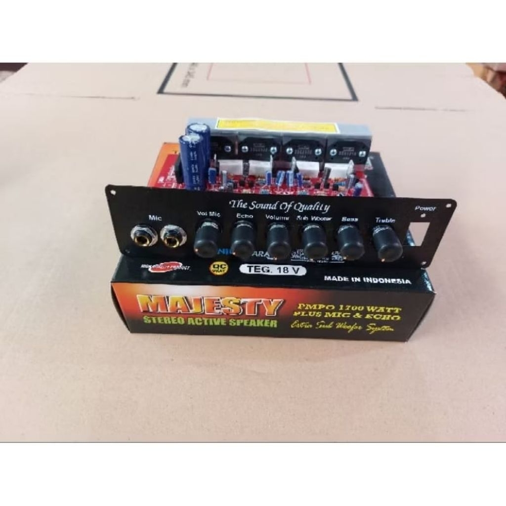 Kit aktif speaker echo subwoofer majesty