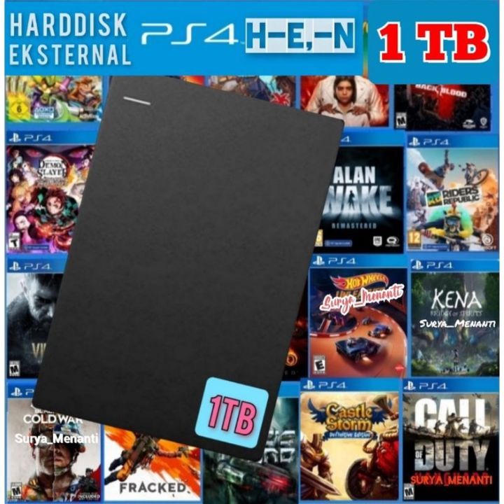 Hardisk External PS4