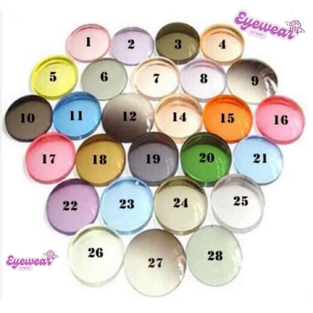 Lensa Warna MINUS/PLUS/PROGRESIF