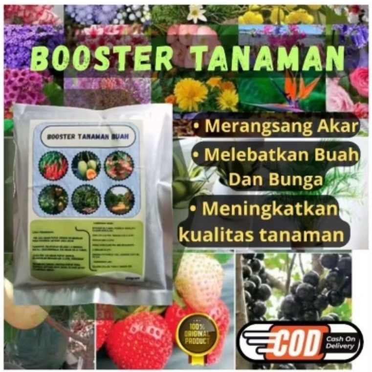 Pupuk Organik Semua Jenis Tanaman / Pupuk Booster Semua Jenis Tanaman / isi 250 gram