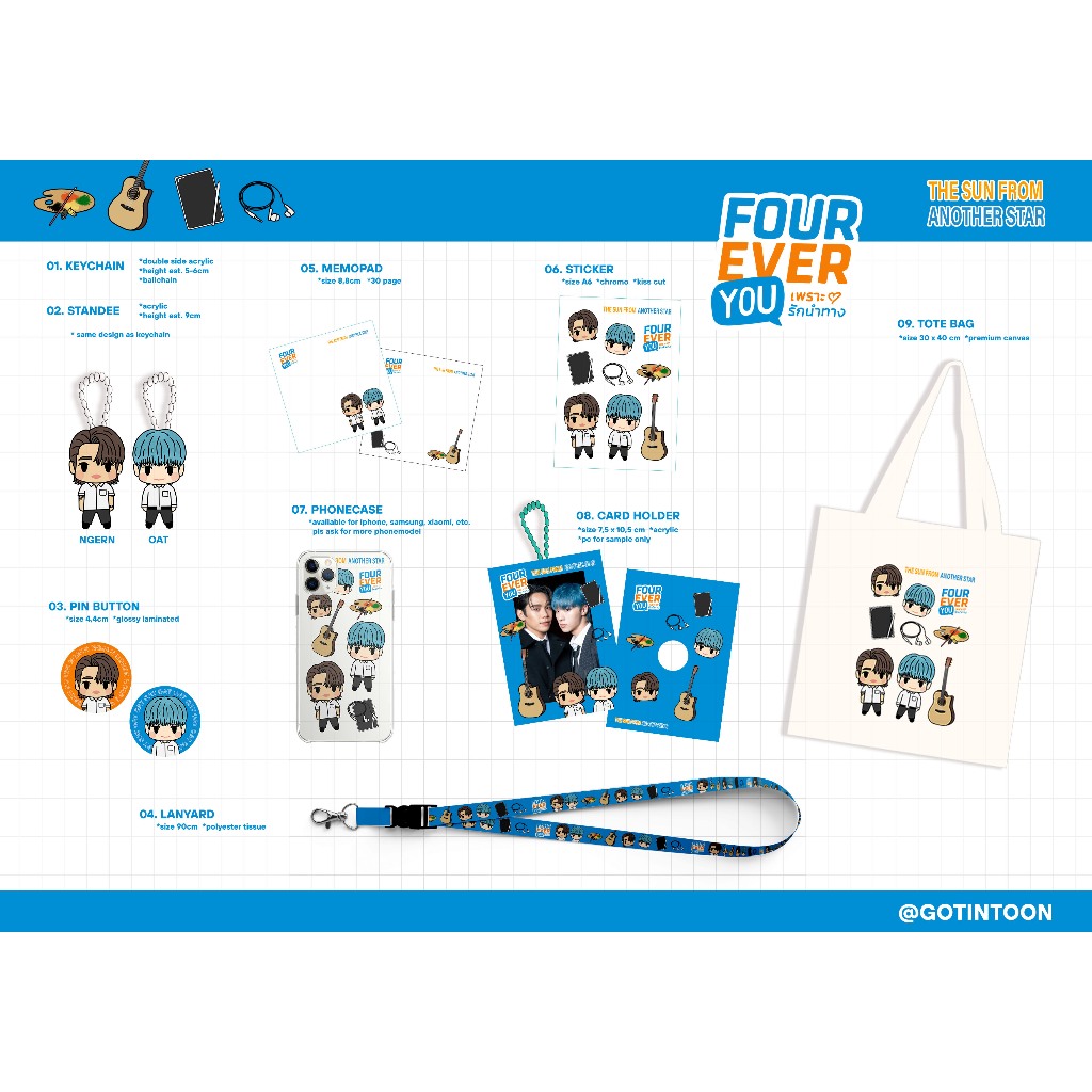 FOUREVER YOU PART 2 NGERNOAT FANMERCH